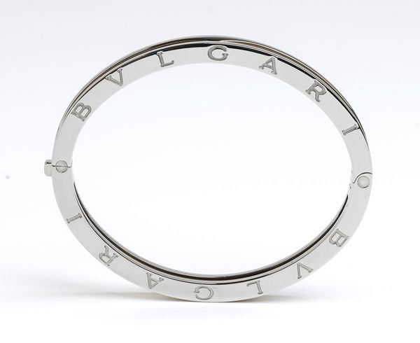 BULGARI, BZero collection: Gold steel rigid band bracelet 