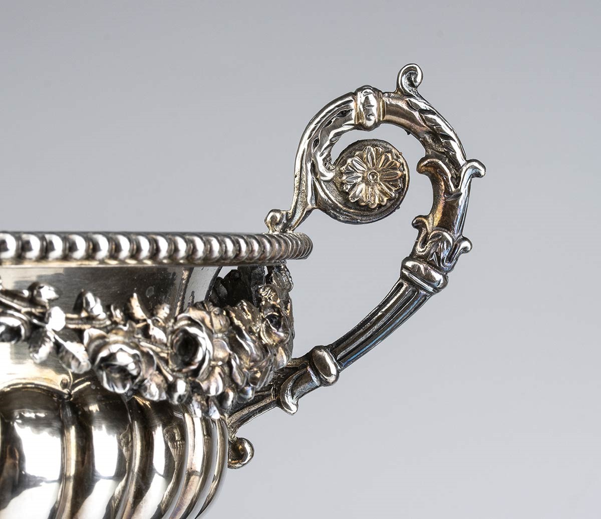 Coppia di Coppe in Argento e Lapislazzuli - Argentiere Tiffany & Co.