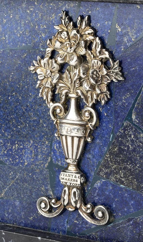 Coppia di Coppe in Argento e Lapislazzuli - Argentiere Tiffany & Co.
