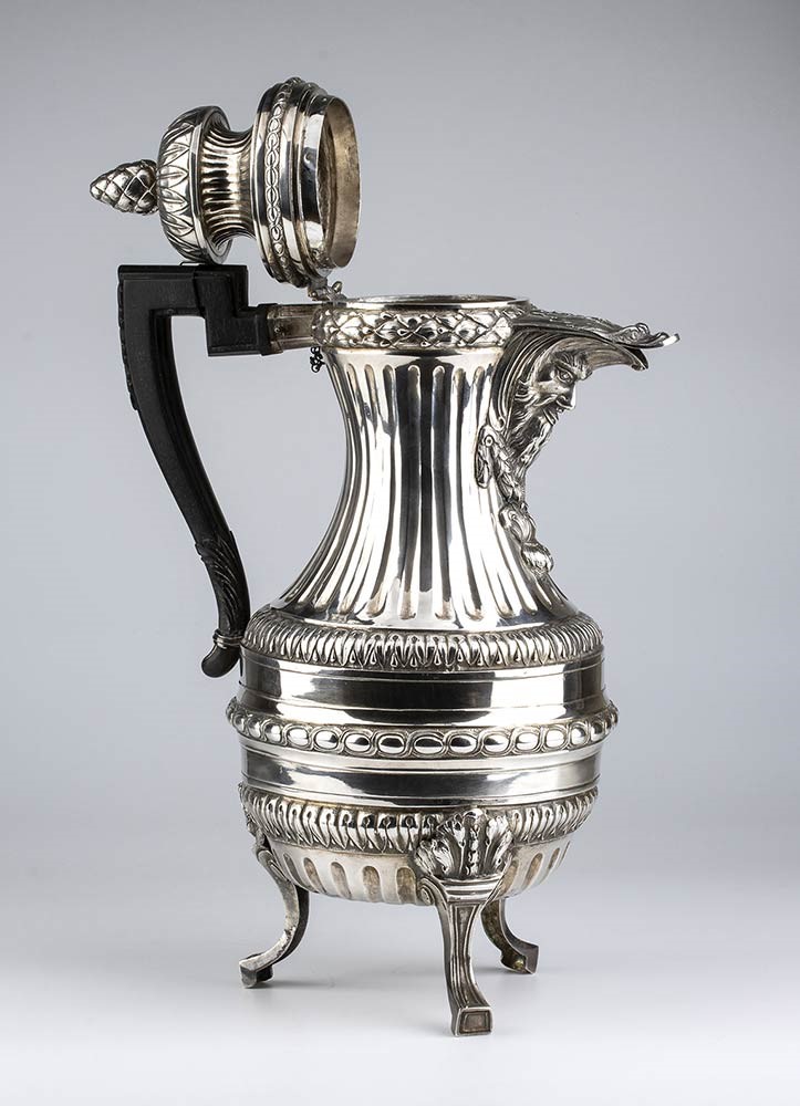 Caffettiera in Argento - Francia, 1798-1809
