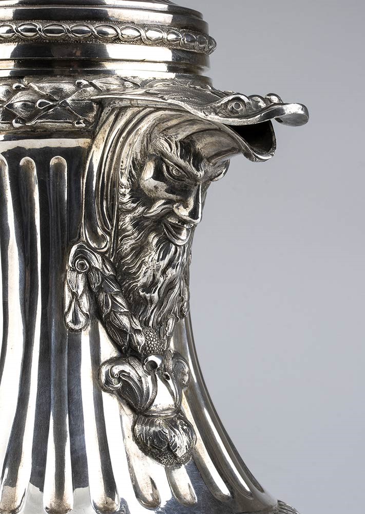 Caffettiera in Argento - Francia, 1798-1809