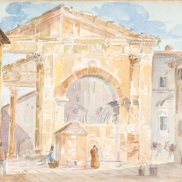 ANONIMO - Resti al Portico d'Ottavia