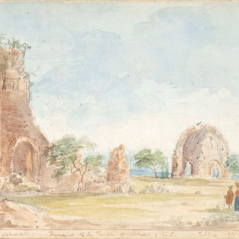 Anonimo - Rovine del Circo di Massenzio