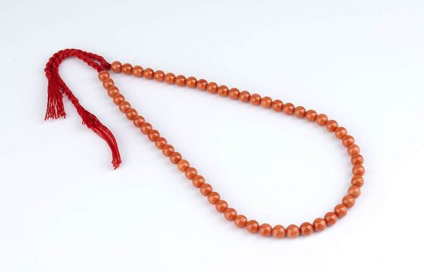Cerasuolo coral beads loose strand