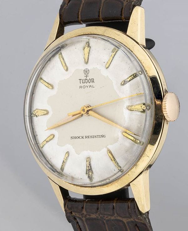 TUDOR Royal: Men's gold wristwatch, 1960s