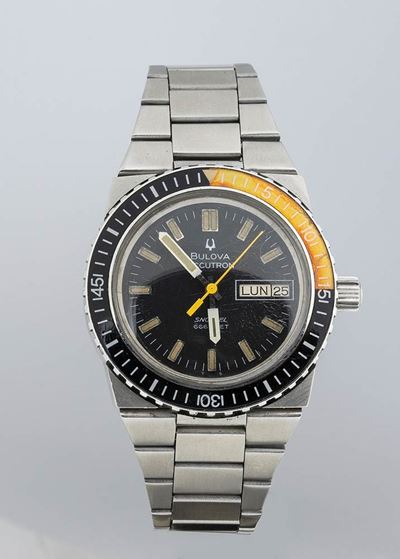 Bulova Accutron Snorkell 666: Orologio da Polso Uomo in Acciaio, Anni '70