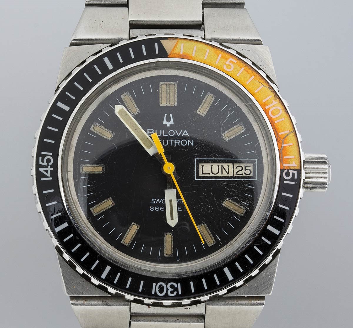 Bulova Accutron Snorkell 666: Orologio Polso Uomo in Acciaio - Anni '70...