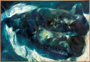 Interno con Figure Riverse, 1962