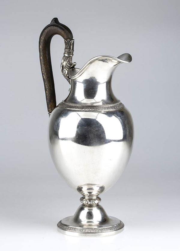 Austrian silver pitcher - Vienna, early 19th century