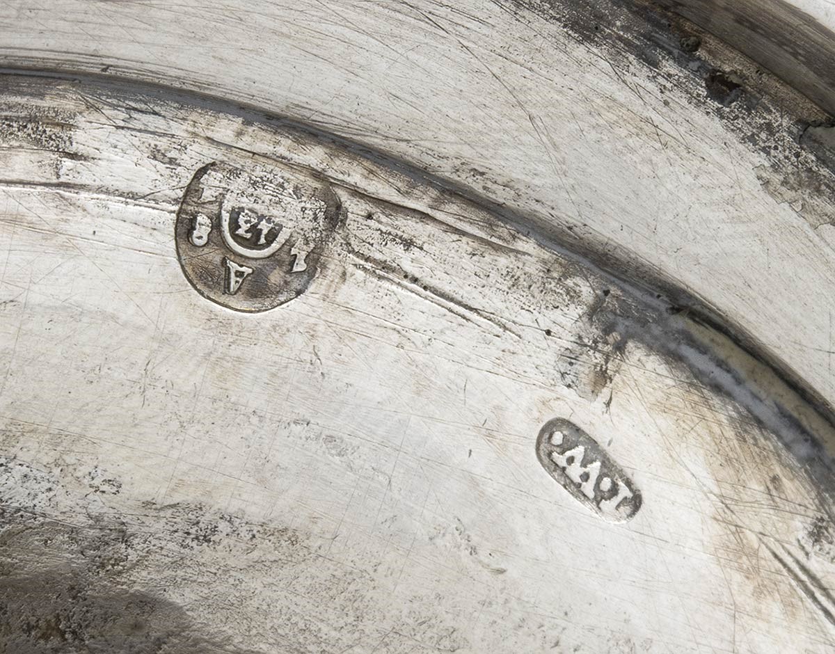 Versatoio Austriaco in Argento - Vienna, Inizio XIX Secolo