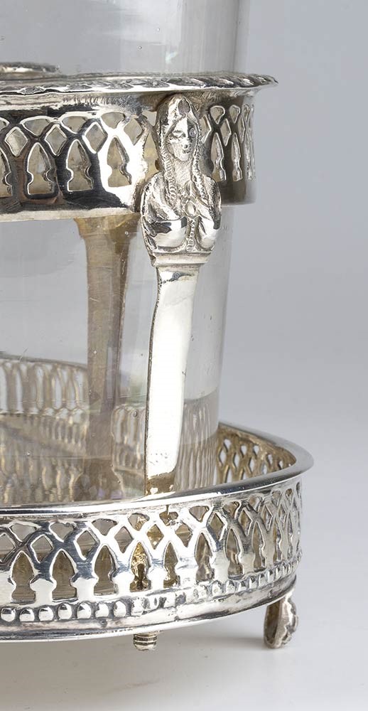 Acetoliera Italiana in Argento - Regno di Sardegna, Genova 1824-1872...