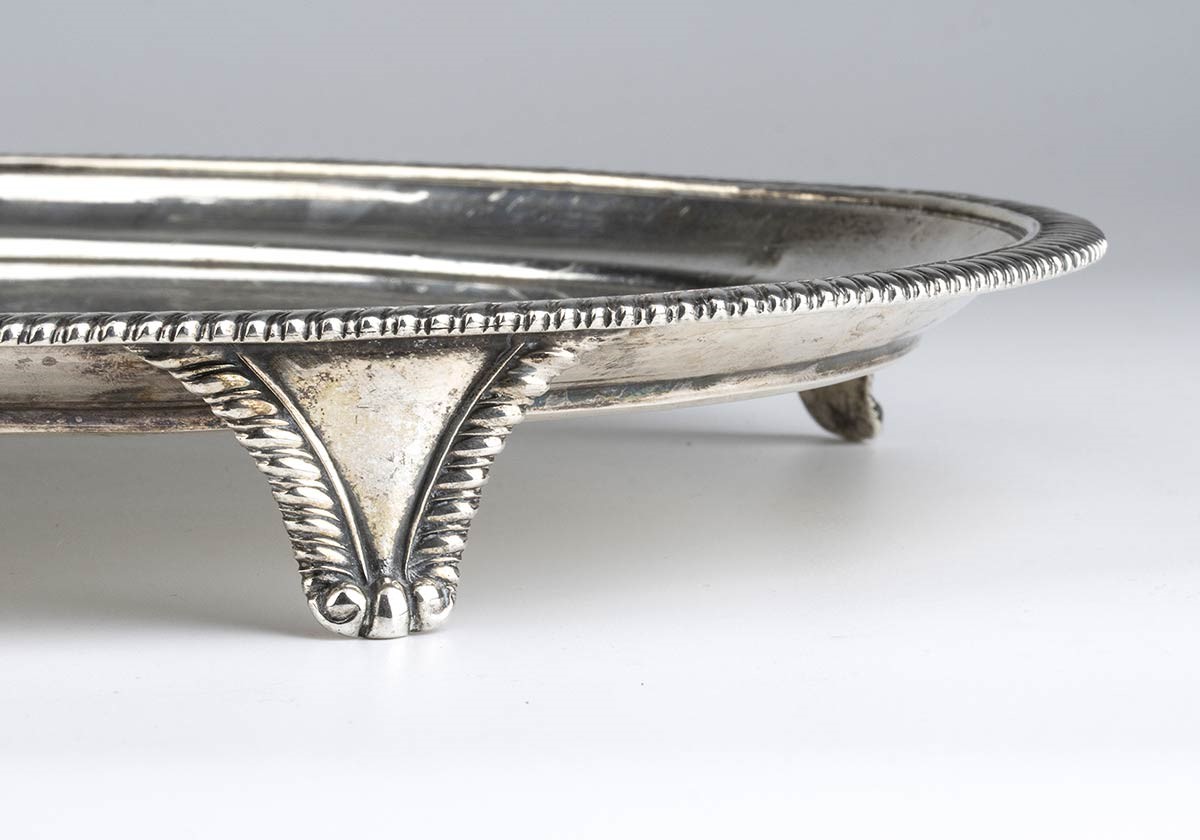 Salver Inglese Georgiano - Londra 1777...