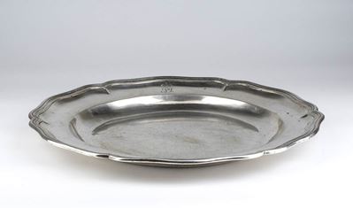 Vassoio Russo in Argento - XVIII Secolo, 1777