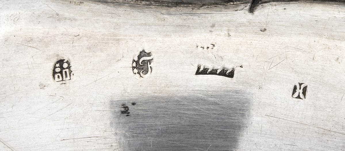 Vassoio Russo in Argento - XVIII Secolo, 1777