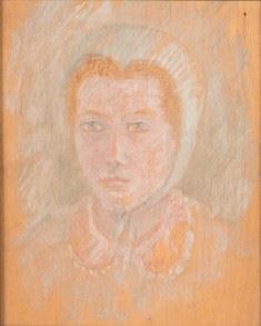 PIO SEMEGHINI - Portrait of a young woman...