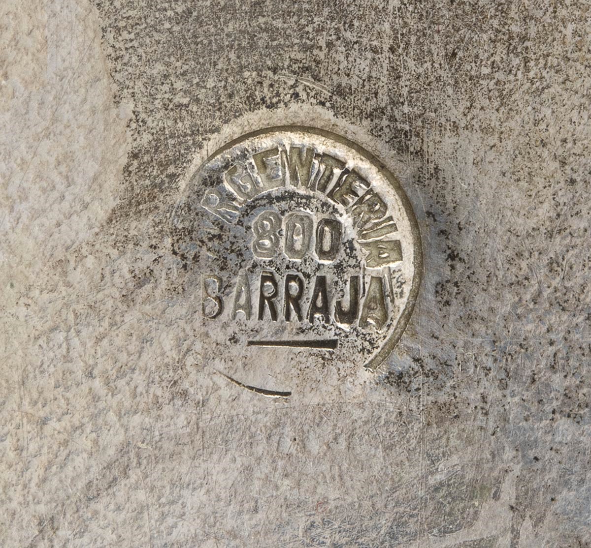 Spargizucchero Italiano in Argento - Palermo, Fine XIX-inizio XX Secolo, Argentiere Barraja