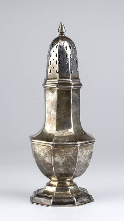 Spargizucchero Inglese in Argento - Birmingham 1911, Maestri Argentieri Duncan & Scobbie