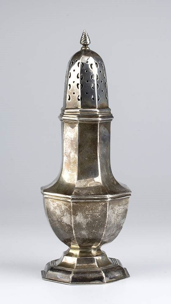 Spargizucchero Inglese in Argento - Birmingham 1911, Maestri Argentieri Duncan & Scobbie