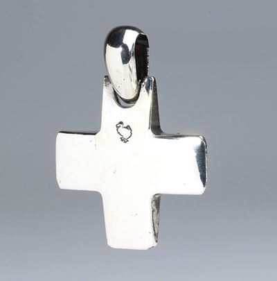 Pomellato, Collezione Dodo: Pendente Croce Argento
