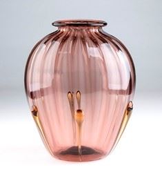 VITTORIO ZECCHIN - Vaso in vetro soffiato