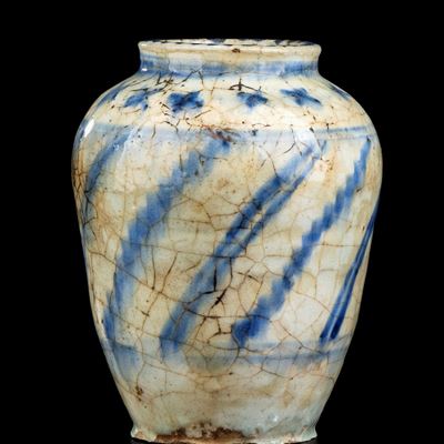 Vaso in Ceramica Smaltata