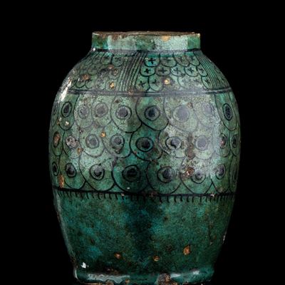 Vaso in Ceramica Smaltata