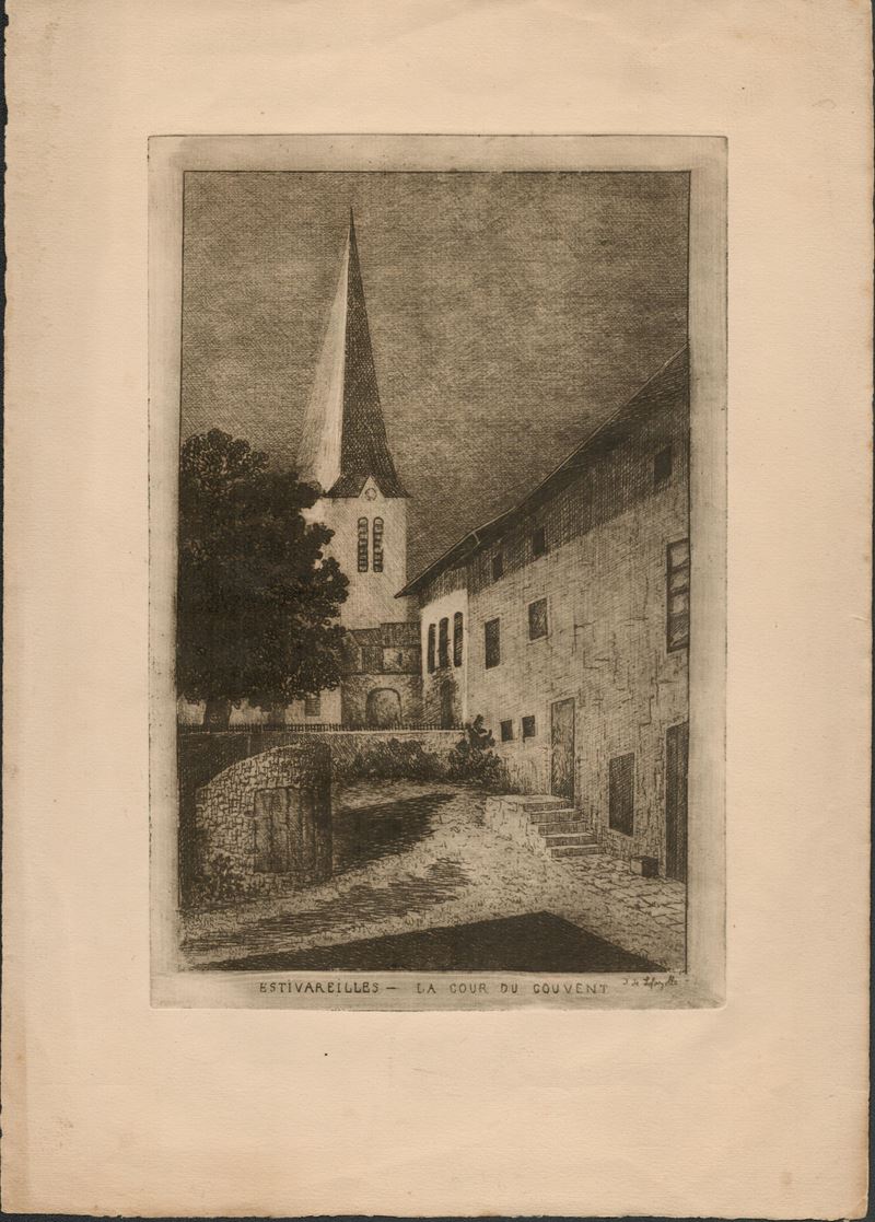 Estivareilles - la Cour Du Couvent | Vieux Strasbourg