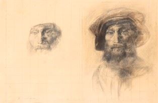 Studio per Ritratto Dall'antico, 1976