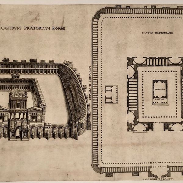 Bolognino Zaltieri (1555-1576 (fl.)) stampatore - Castrum Praetorium...