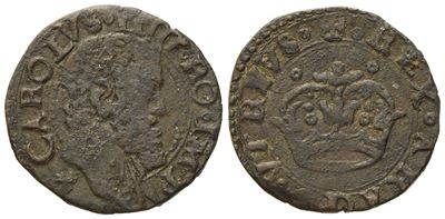 Napoli. Regno di Napoli. Carlo V D'asburgo (1516-1556). 2 Cavalli Senza Sigle. Cu (3,59 G; 20,5 M...