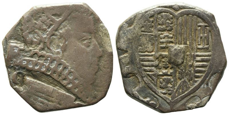 Napoli. Regno di Napoli. Filippo IV di Spagna (1621-1665). Tarì da 20 Grana . Ag (1,73 G; 14,7 MM...