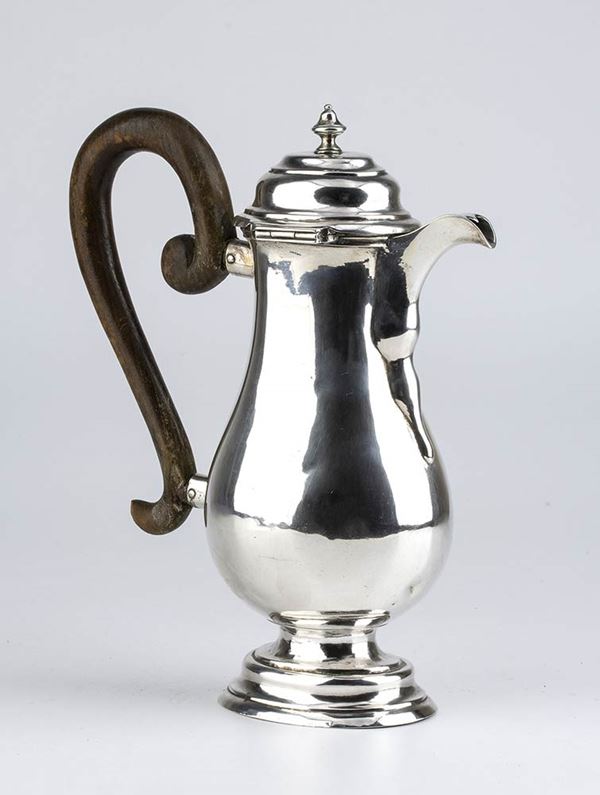 Caffettiera viennese in argento - 1782