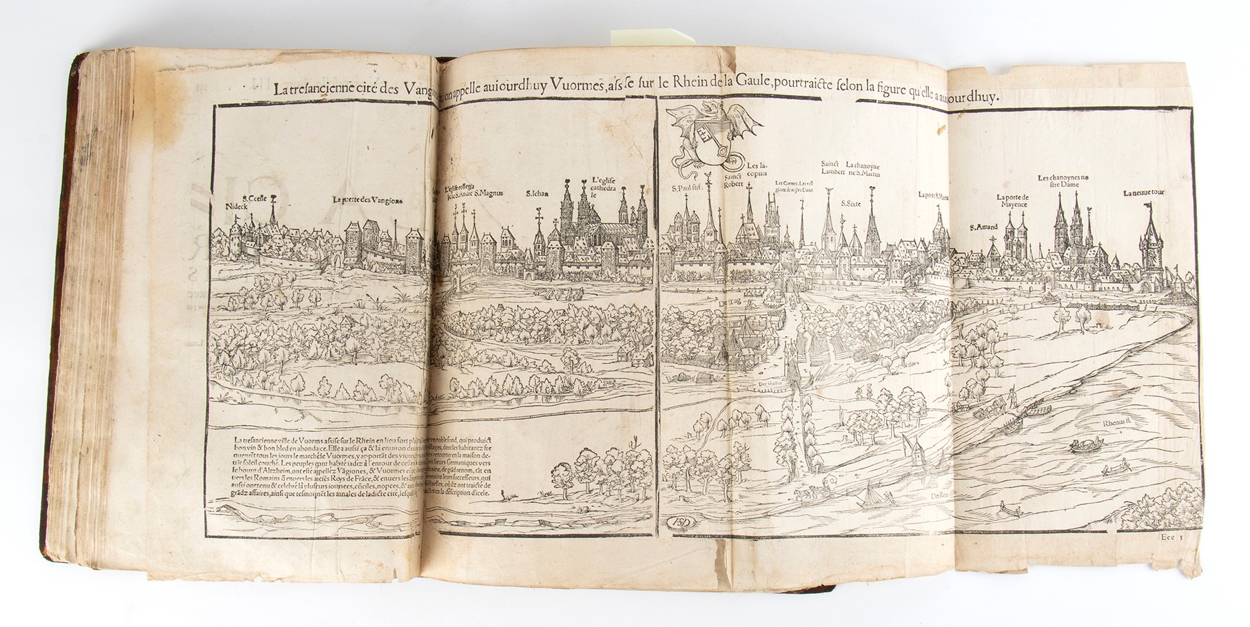 Sebastian Munster. la Cosmographie Universelle, Contenant la Situation De Toutes Les Parties Du M...