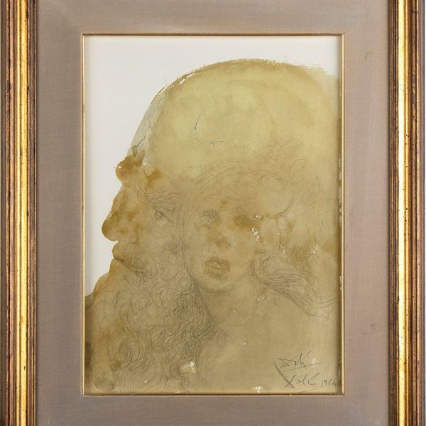 SALVADOR DALI' - Assuerus adamvit Esther, 1964
