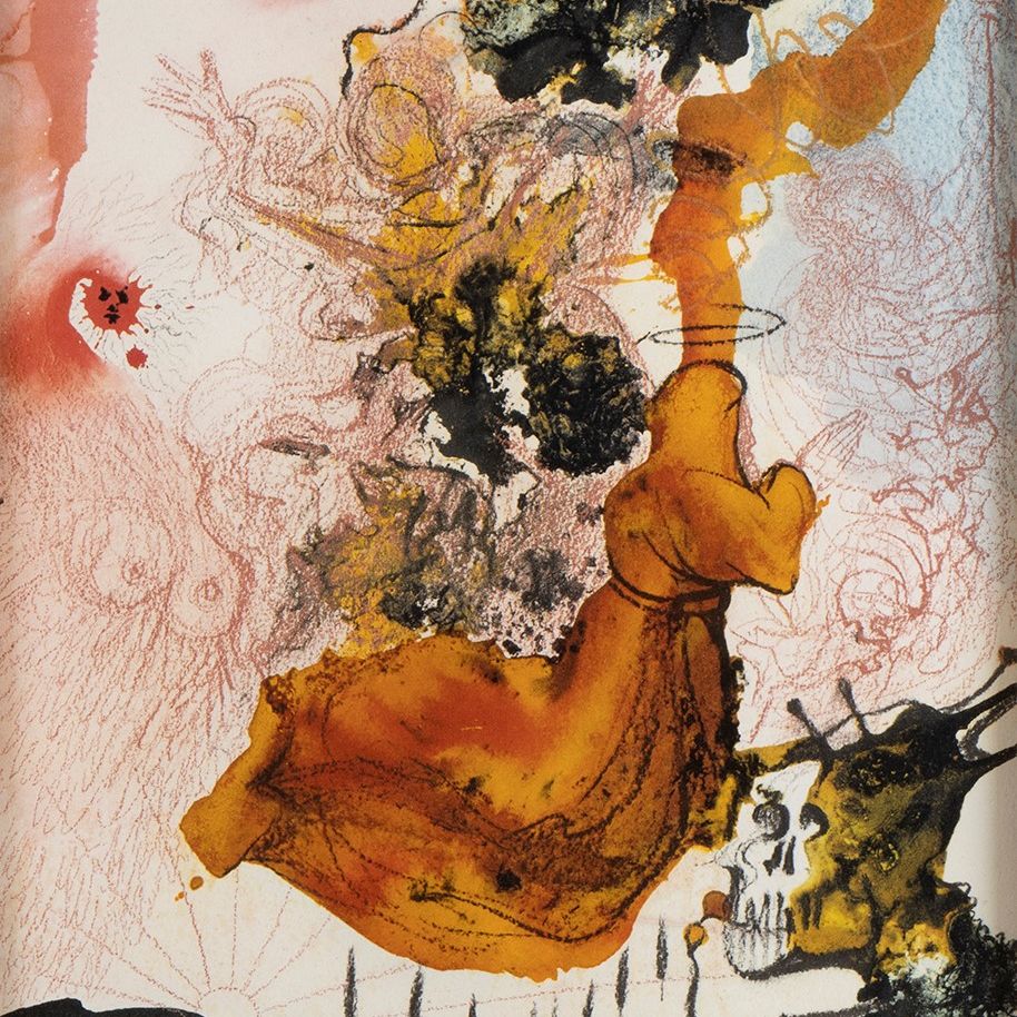 Salvador Dali' - Cadaver in Sepulchro, 1964