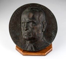 Giovanni Servettaz Nanni - Ritatto di Benito Mussolini