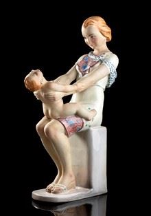 CAMILLO LUSSO - Madre e figlio