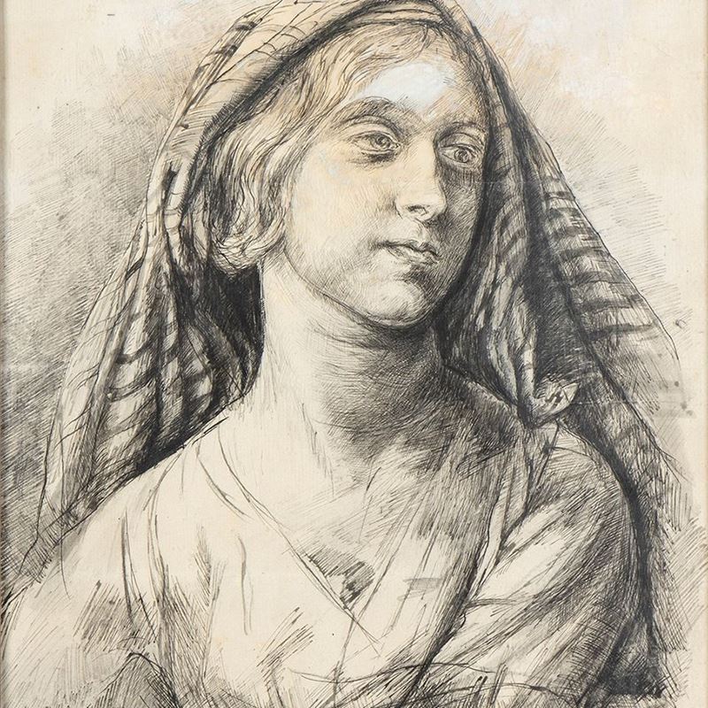 Vincenzo Gemito - Ritratto di Popolana, 1913