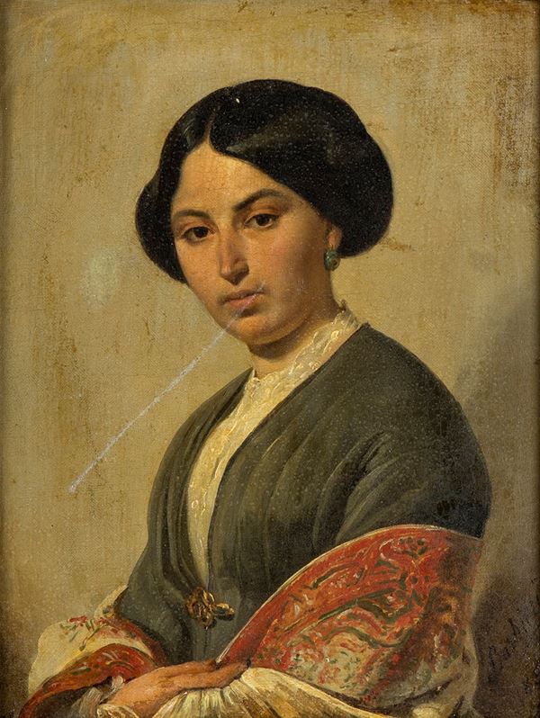 BARBIERI - Ritratto di gentildonna
