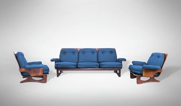 Silvio Cavatorta - Set di Sofa Vintage