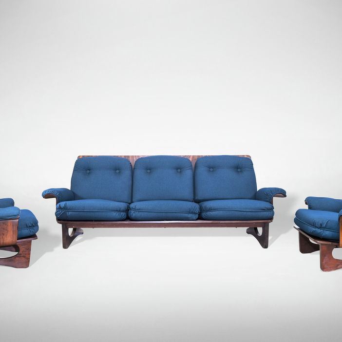 Silvio Cavatorta - Set di Sofa Vintage