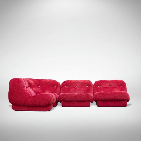 Rino Maturi - Sofa Nuvolone Rosso