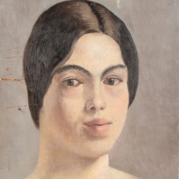 CARLO LEVI - Portrait of a young lady