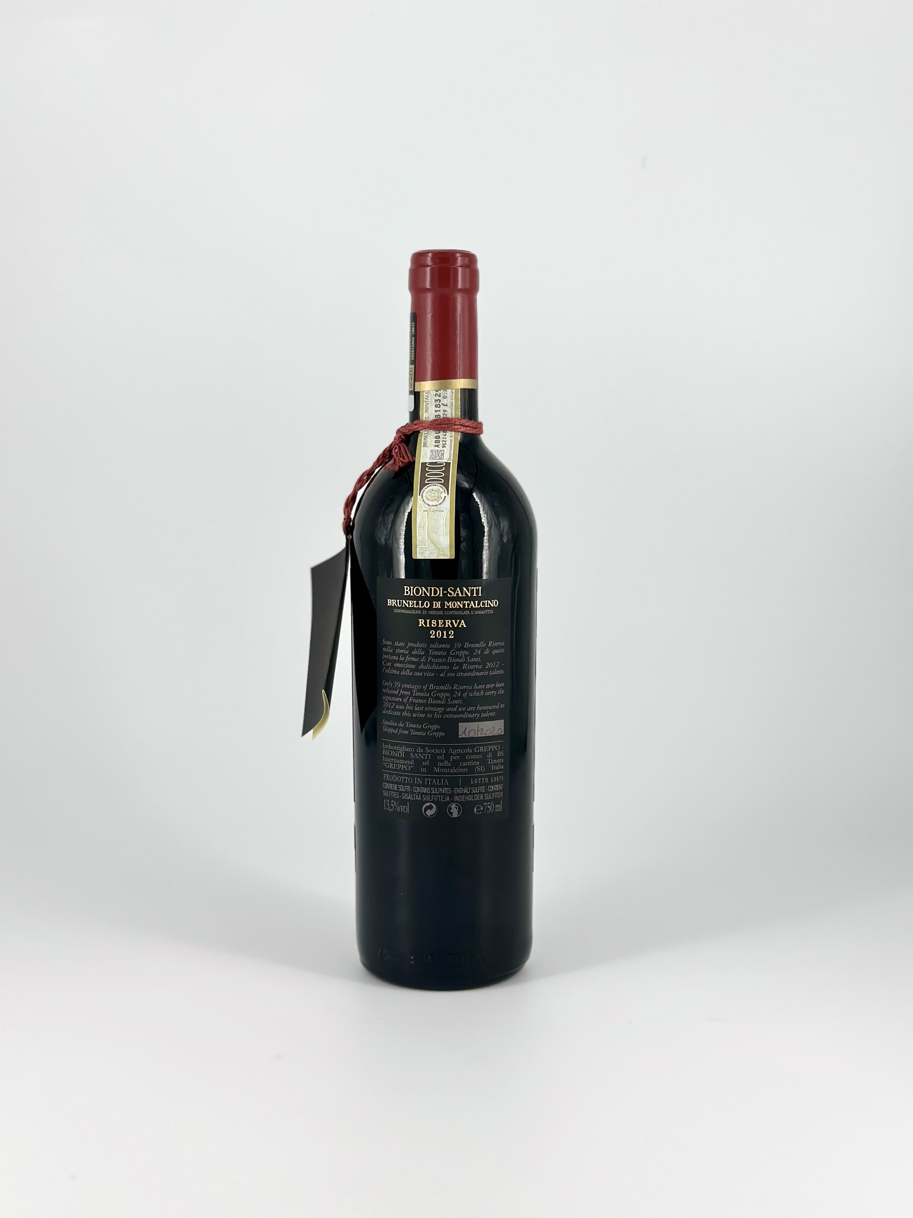 Biondi Santi, Brunello di Montalcino Riserva Tenuta Greppo