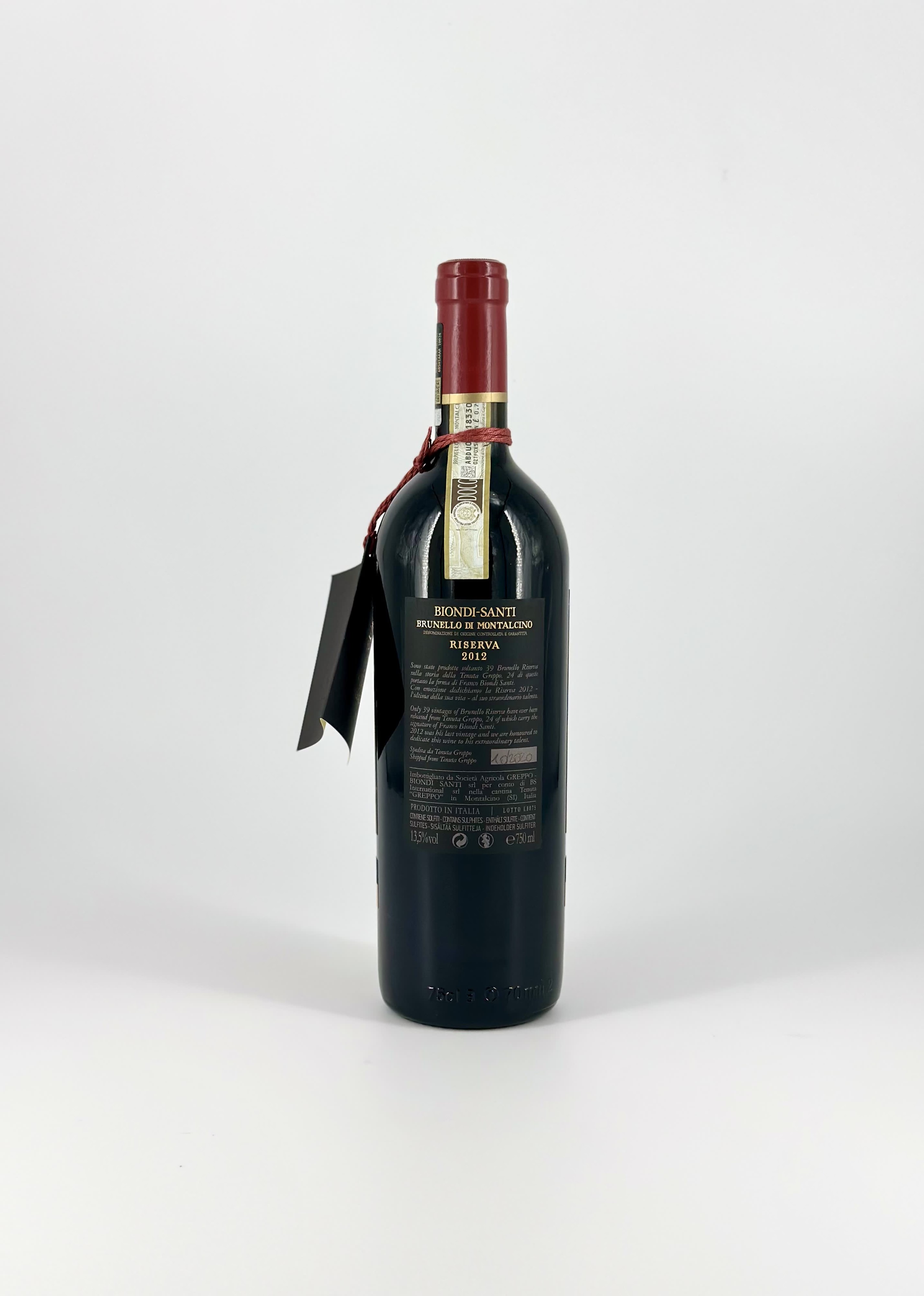 Biondi Santi, Brunello di Montalcino Riserva Tenuta Greppo