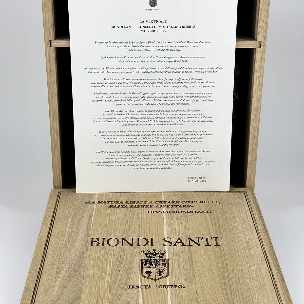 Biondi Santi, Brunello di Montalcino Riserva Tenuta Greppo
