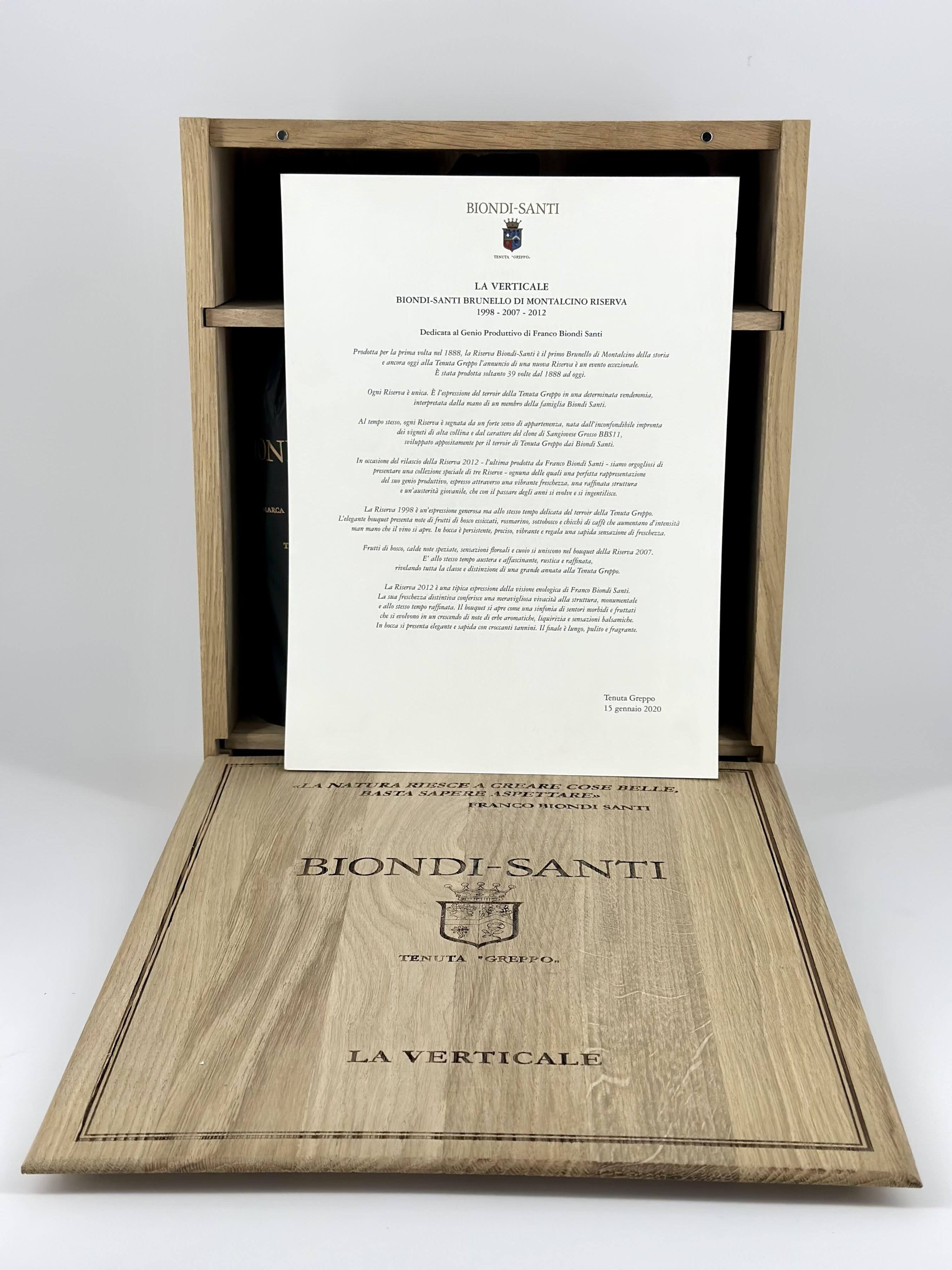 Biondi Santi, Brunello di Montalcino Riserva Tenuta Greppo