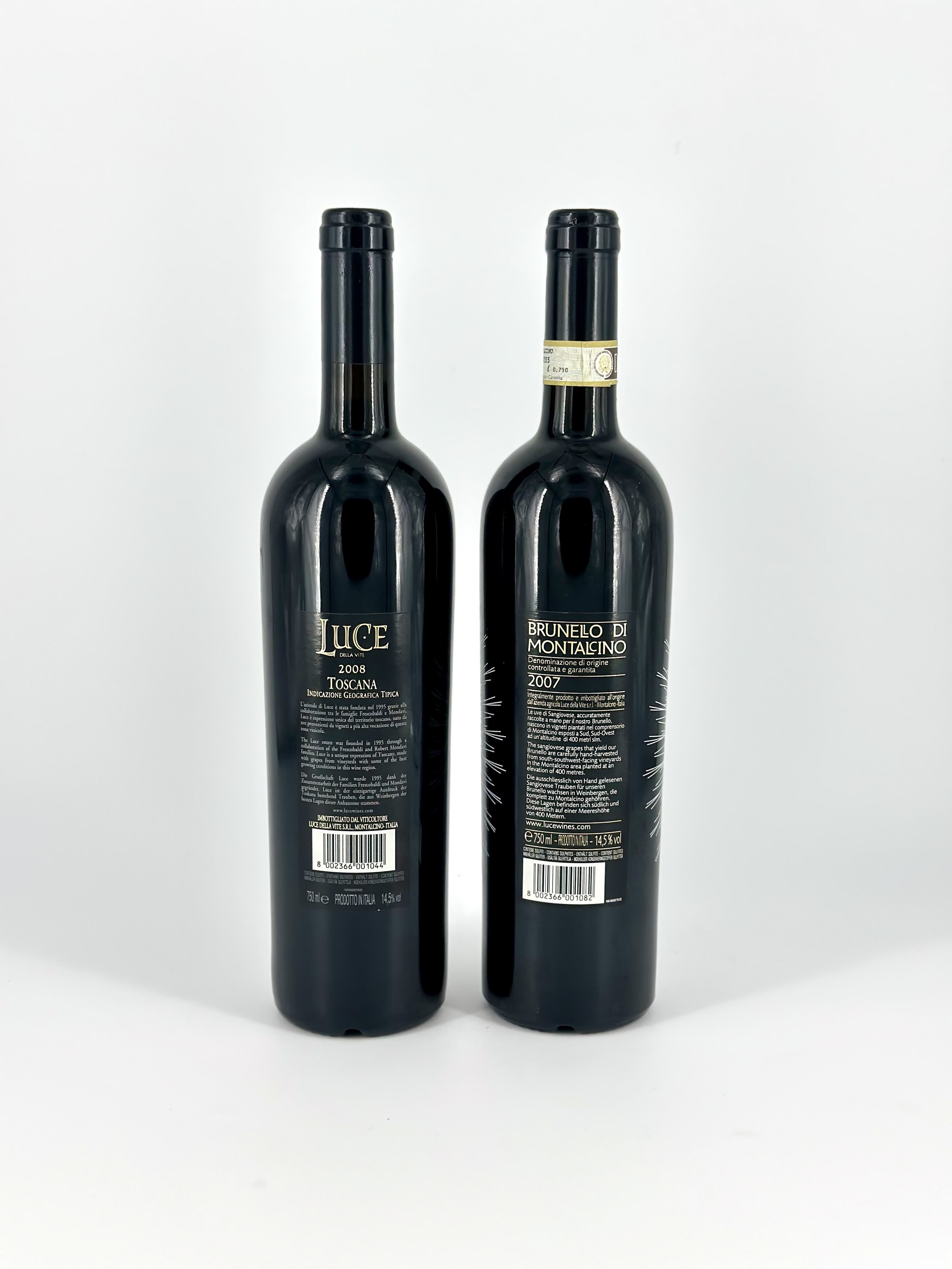Marchesi Frescobaldi, Tenuta Luce, Luce della Vite e Brunello di Montalcino