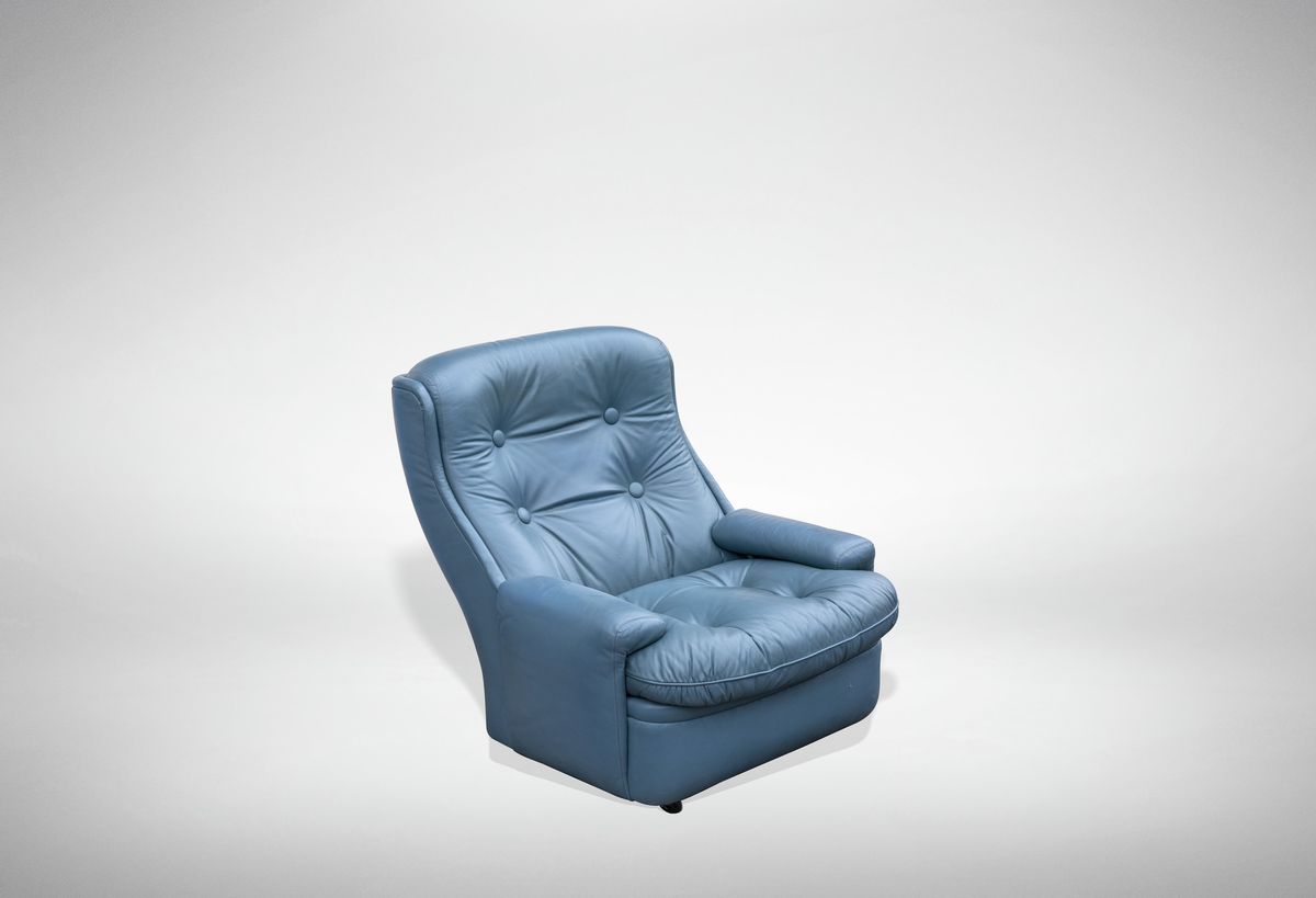Michel Cadestin - Set di Divano, Poltrona e Pouf