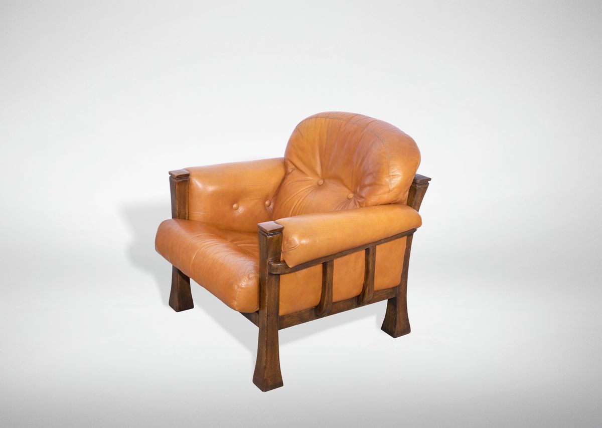Set di Due Poltrone Vintage